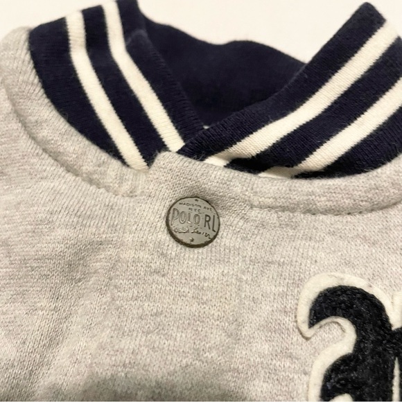 Polo Ralph Lauren Polo Bear Baby Varsity Jacket Size 6 Months - Picture 7 of 16